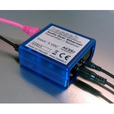 Audio over Ethernet transmitter/receiver, AES67 compatible Audio over Ethernet transmitter/receiver, AES67 compatible
